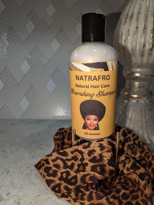 NATRAFRO NATURAL HAIR CARE (NOURISHING SHAMPOO) 10 OZ