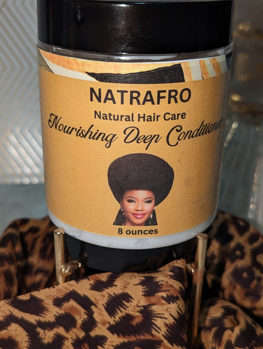 NATRAFRO NATURAL HAIR CARE (NOURISHING DEEP CONDITIONER) 8 OZ
